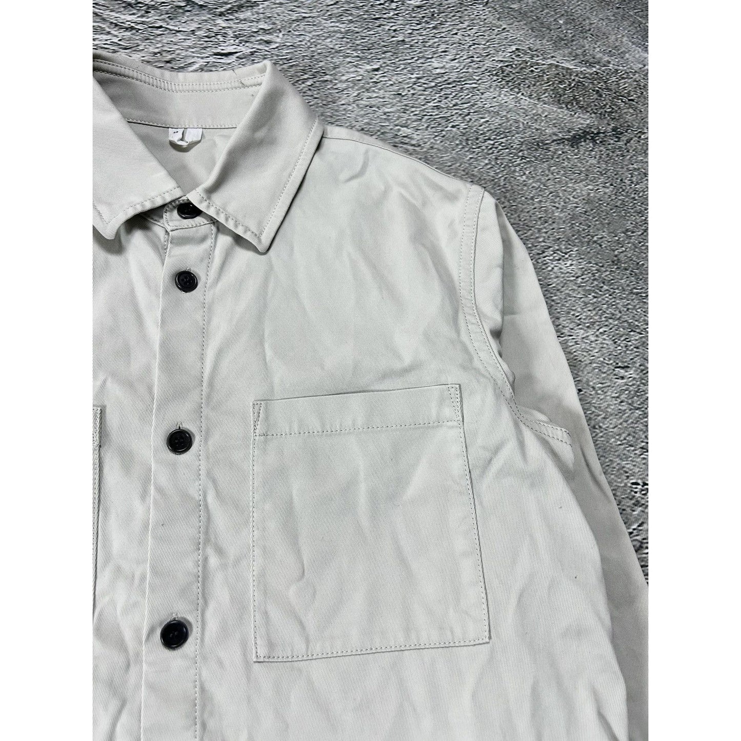 Arket thick shirt beige