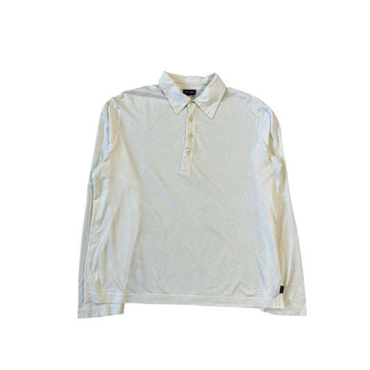 Kenzo Long Sleeve T-Shirt Polo top white Homme