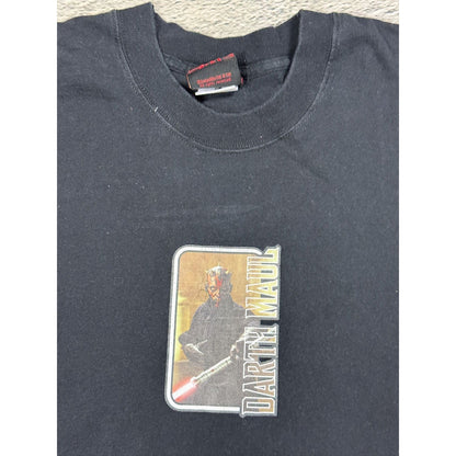Vintage Star Wars Darth Maul T-shirt Film Movie merch