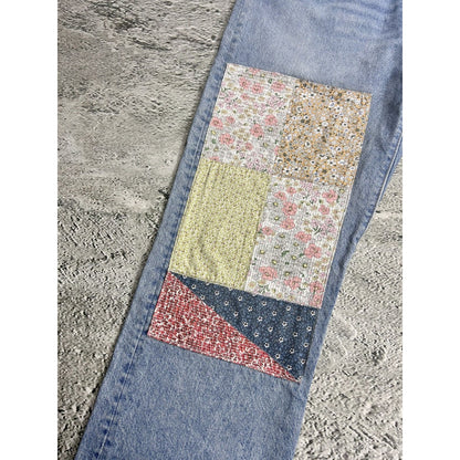 Levi’s 501 jeans 150 special edition 90s patchowork blue