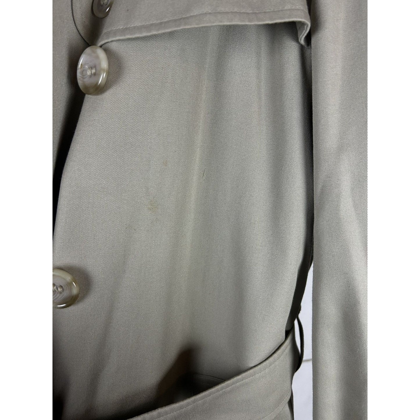 Burberrys trench coat beige wool lining vintage nova check