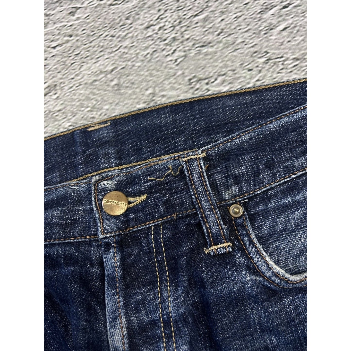 Carhartt Selvedge denim pants workwear klondike pants jeans