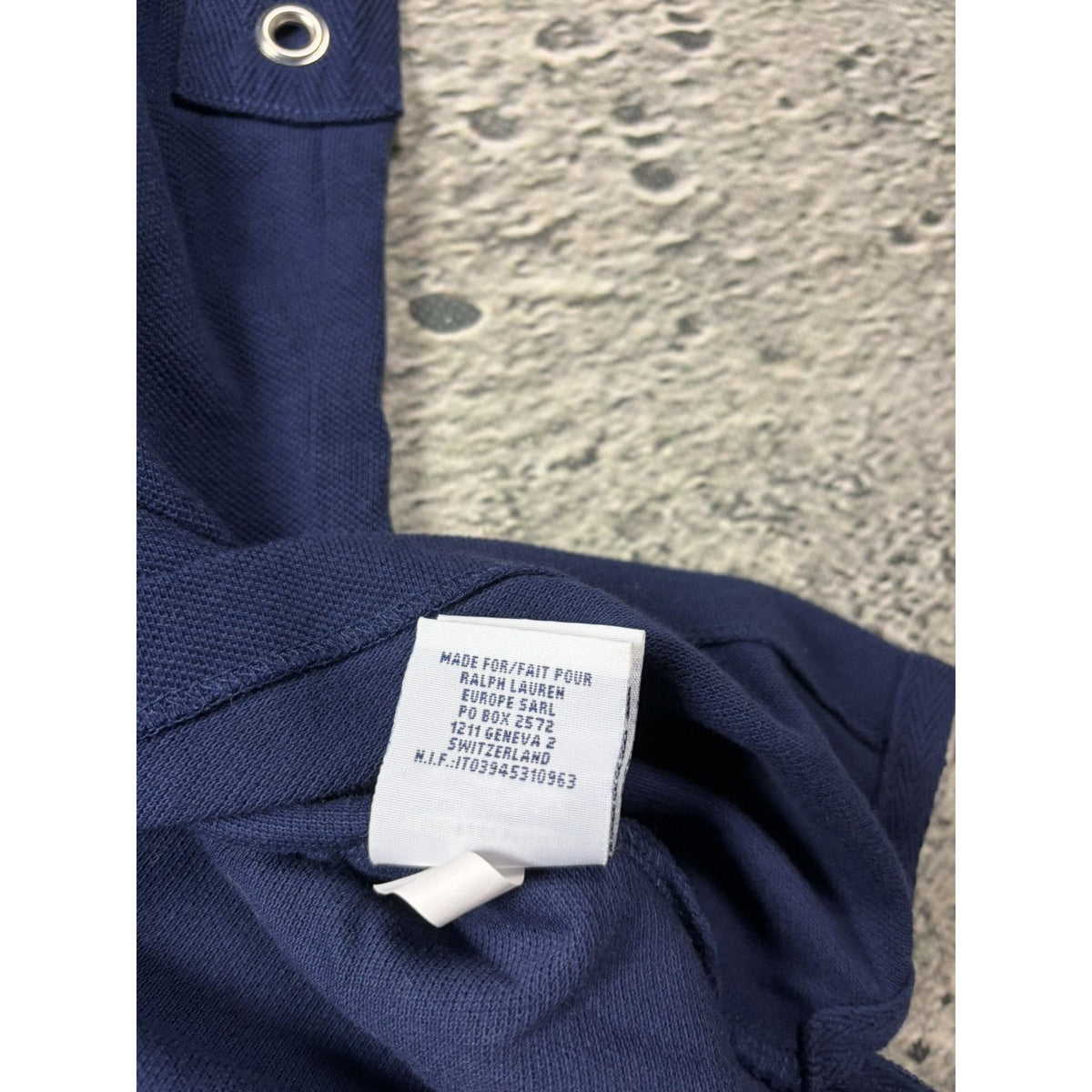 Chief Keef Polo Ralph Lauren New York navy blue Polo T-shirt