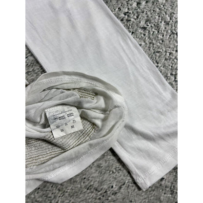 Gucci longsleeve Y2K Tom Ford era white sequin logo