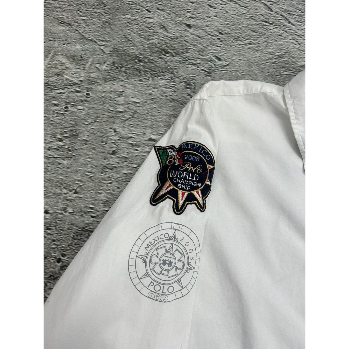La Martina shirt longsleeve white Chief Keef Polo Argentina