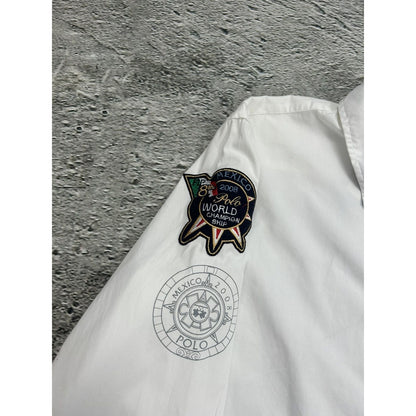 La Martina shirt longsleeve white Chief Keef Polo Argentina