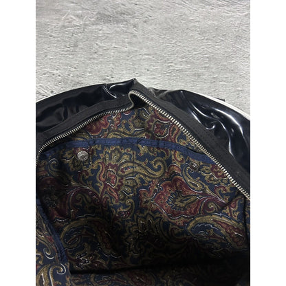 George Gina & Lucy bag latex black GG&L bag Y2K black