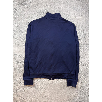 Moncler vintage track jacket zip navy side stripe