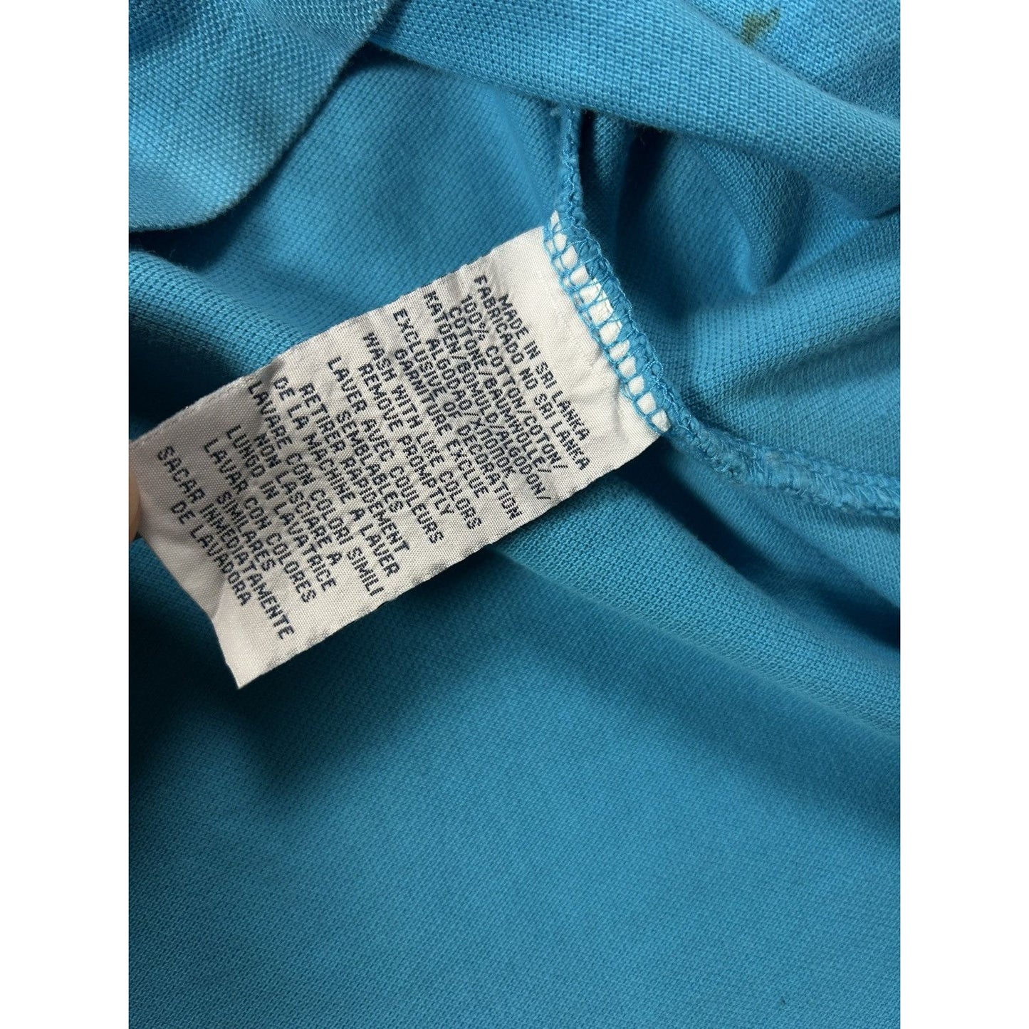 Chief Keef Polo Ralph Lauren T-shirt vintage blue