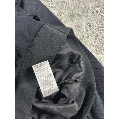 Han Kjobenhavn nylon bomber jacket black