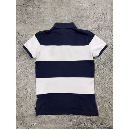 Chief Keef Polo Ralph Lauren big pony striped navy white