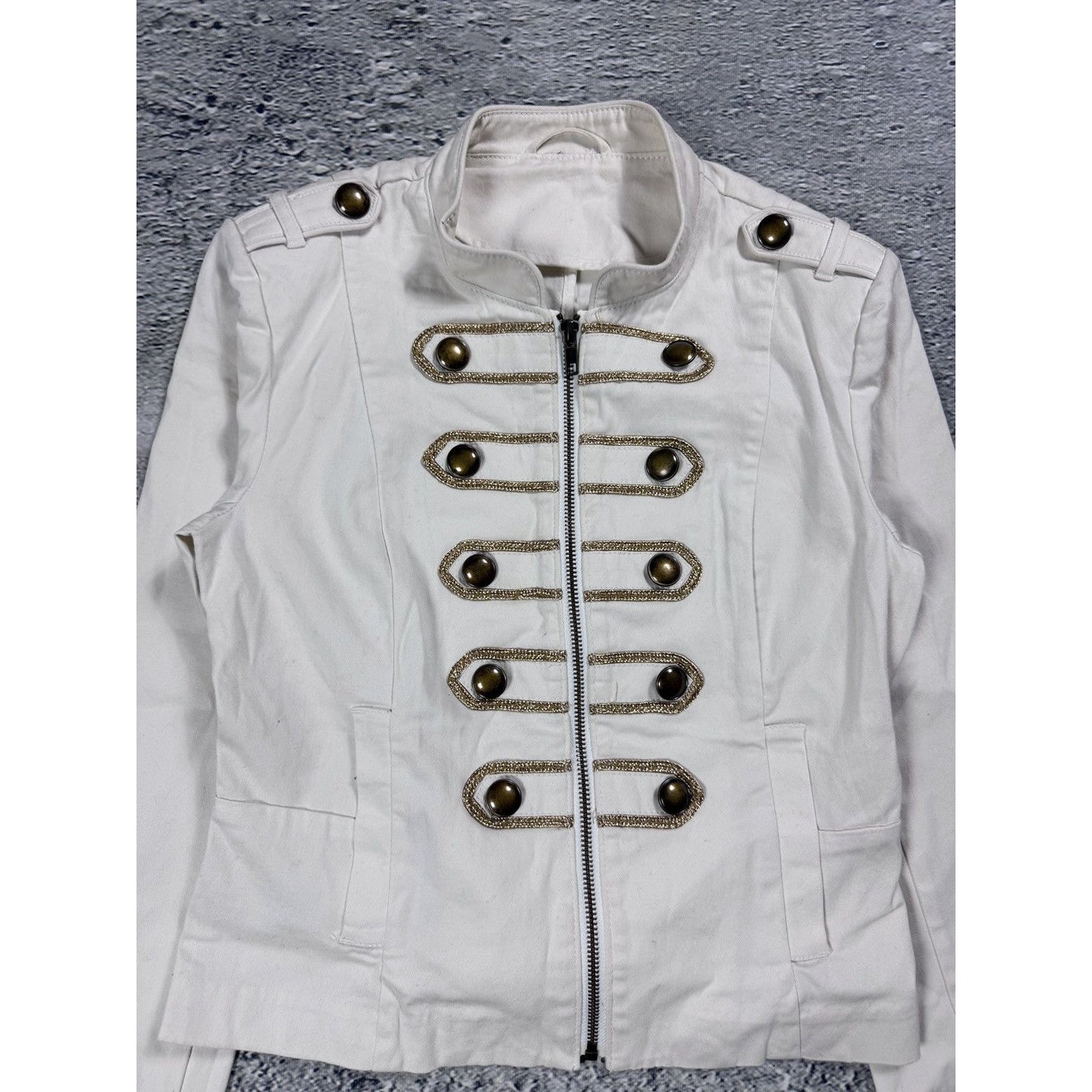 Vintage Napoleon Jacket white gold