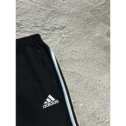 Marseille Adidas track suit black blue pants jacket vintage