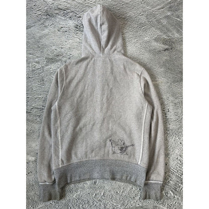 True Religion zip hoodie vintage contrast stitching Y2K