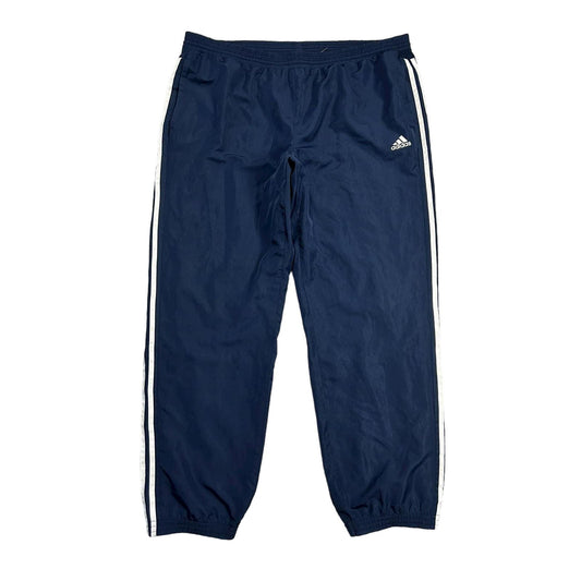 Adidas vintage navy blue track pants small logo 2000s