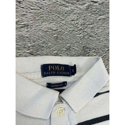 Polo Ralph Lauren t-shirt white black striped small pony