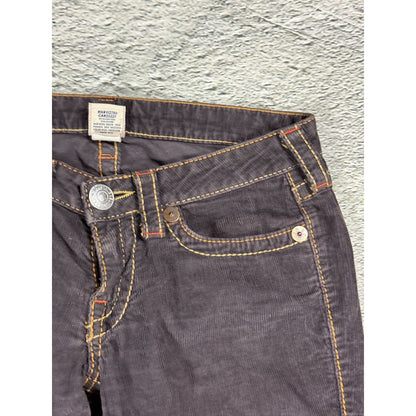 True Religion Billy Big T jeans cords corduroy pants flared