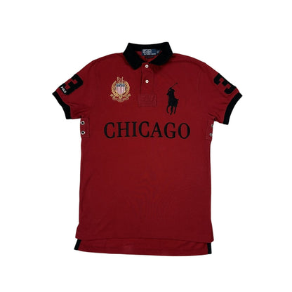 Chief Keef Polo Ralph Lauren Chicago vintage red black
