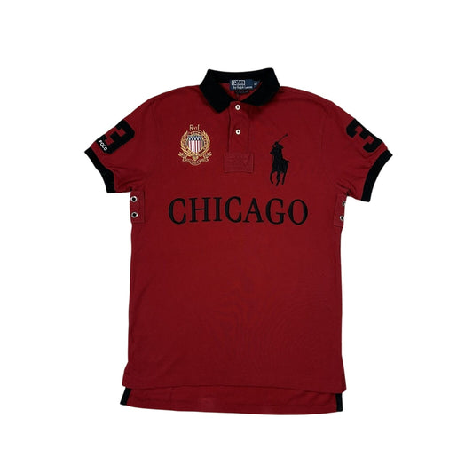 Chief Keef Polo Ralph Lauren Chicago vintage red black