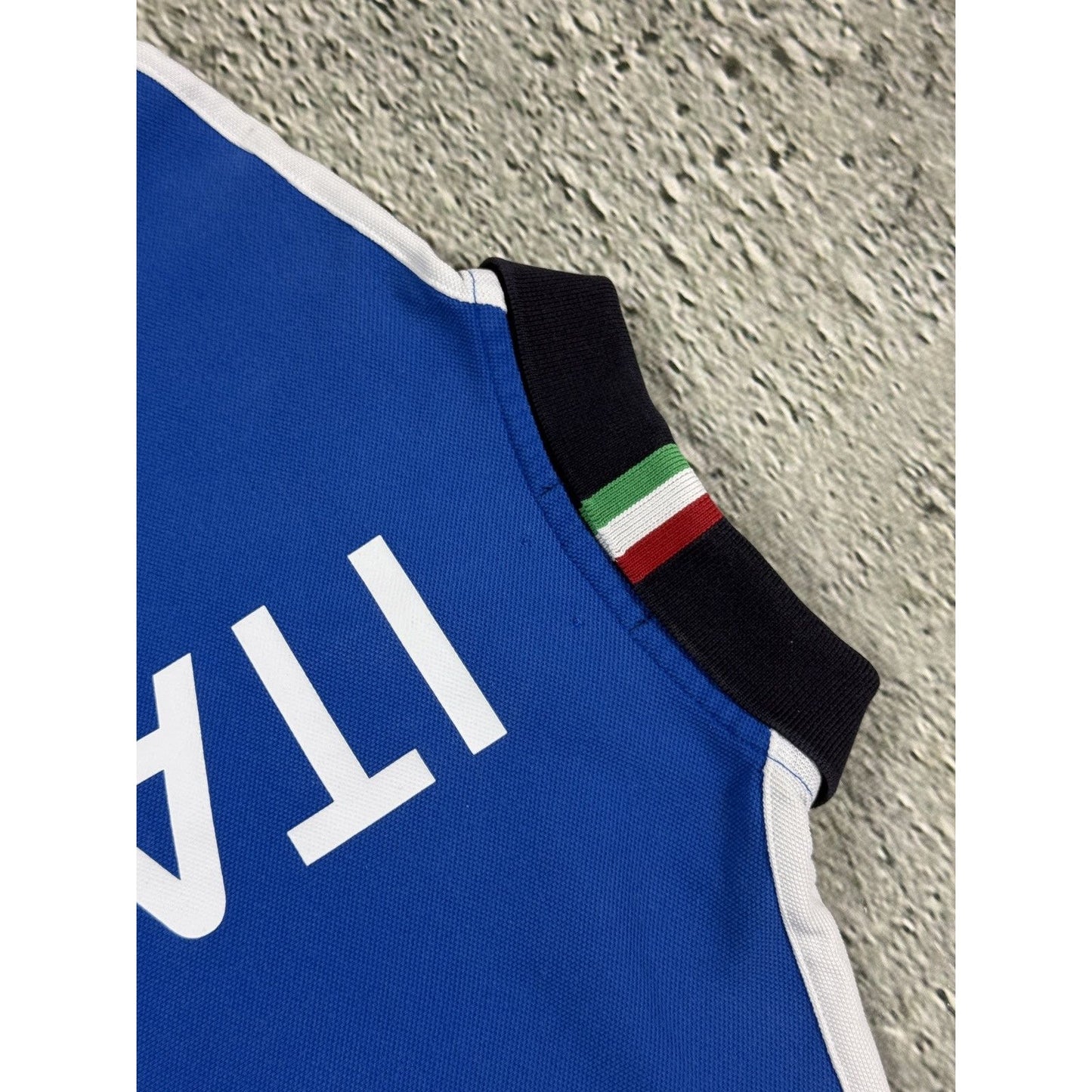 Chief Keef Polo Ralph Lauren Italia vintage blue polo shirt