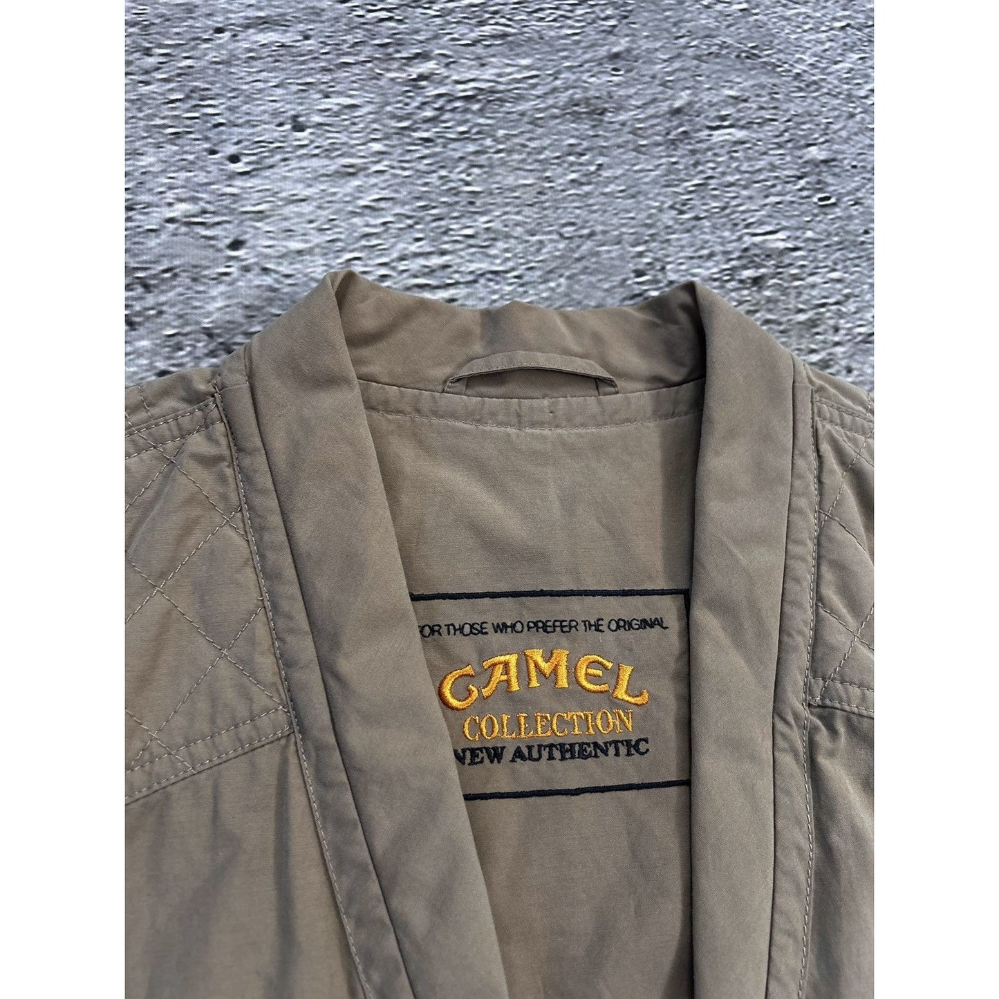 Camel Multipocket Vest Vintage 90s Beige Rare Streetwear