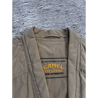 Camel Multipocket Vest Vintage 90s Beige Rare Streetwear