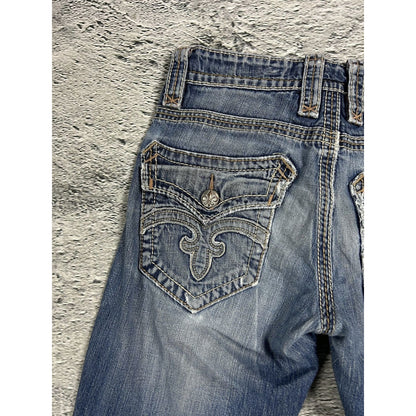 Rock Revival vintage blue jeans Y2K flared