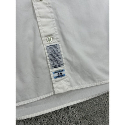 La Martina shirt longsleeve white Chief Keef Polo Spain