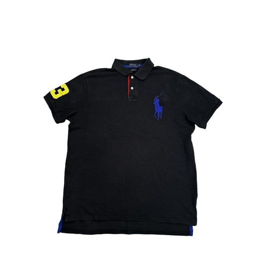 Chief Keef Polo Ralph Lauren black blue big pony T-shirt