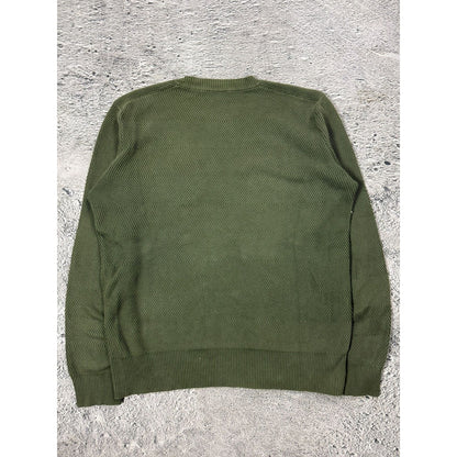 Diesel vintage sweater khaki Y2K big logo red