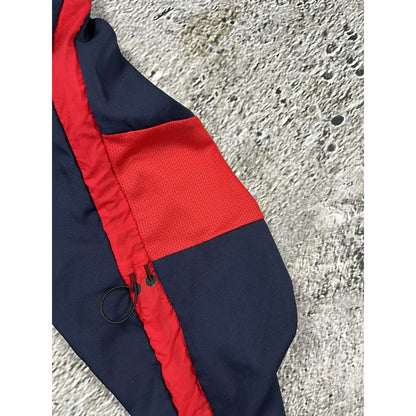 Nike vintage navy red nylon track pants parachute drill