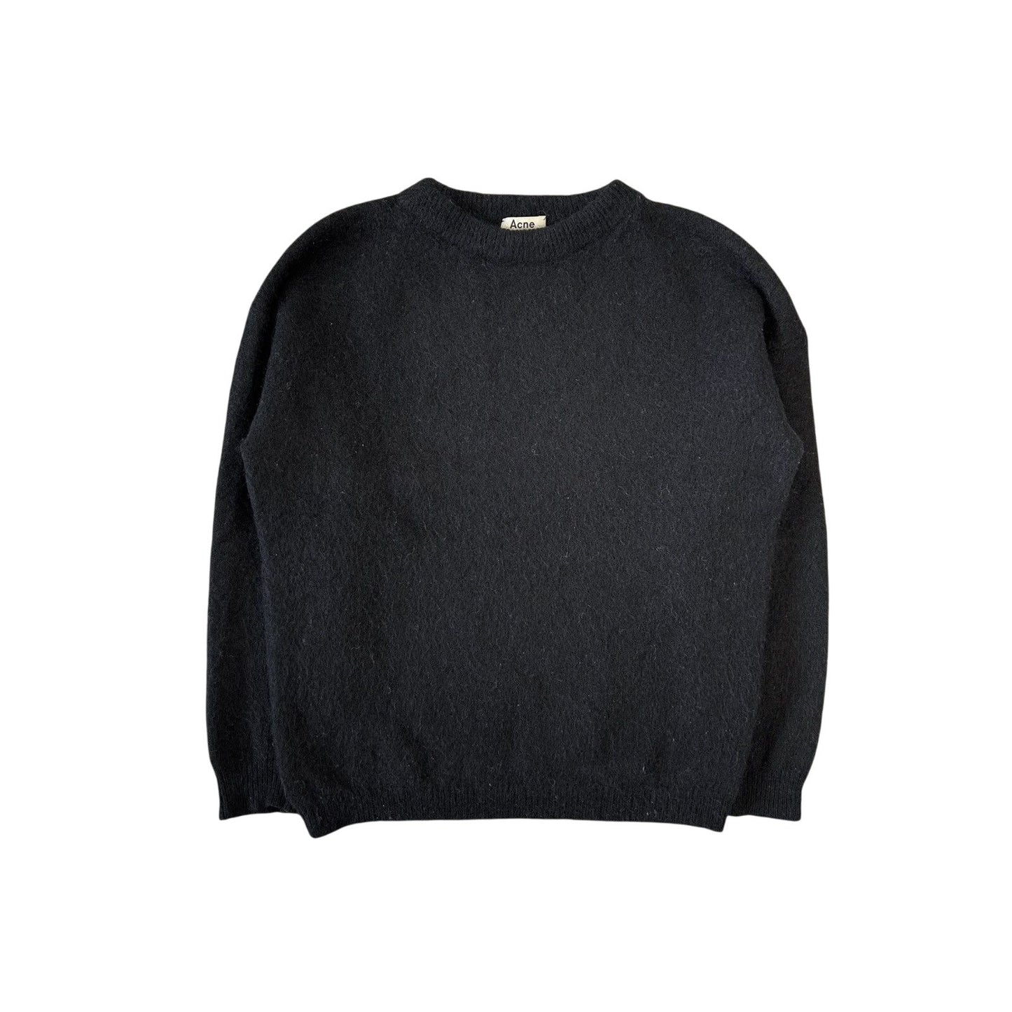 Acne Studios mohair sweater dramatic moh paw15 black