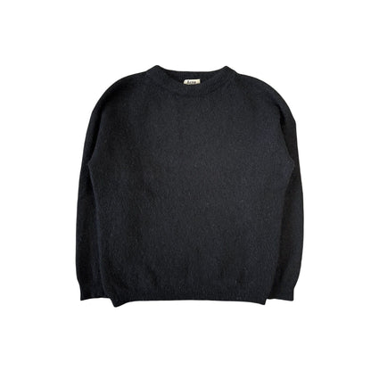 Acne Studios mohair sweater dramatic moh paw15 black