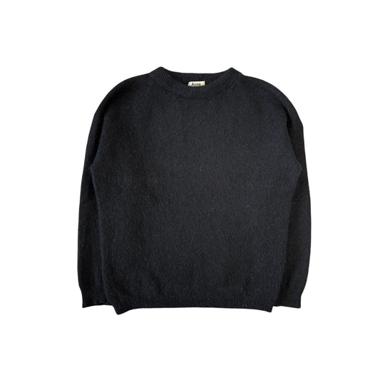 Acne Studios mohair sweater dramatic moh paw15 black