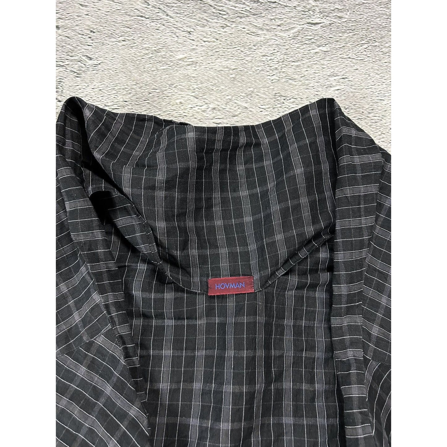 Katharina Hovman shirt black checkered