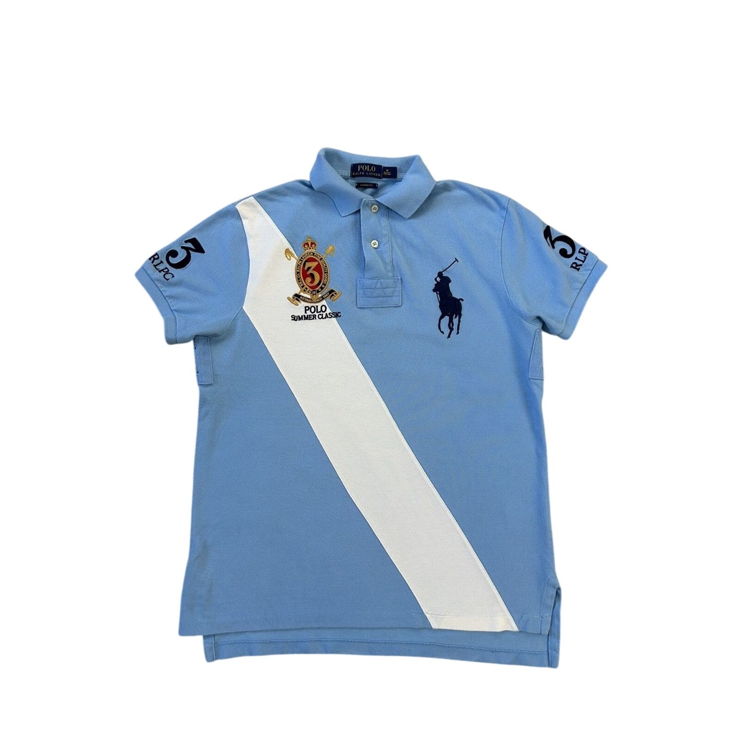 Chief Keef Polo Ralph Lauren baby blue polo shirt big pony