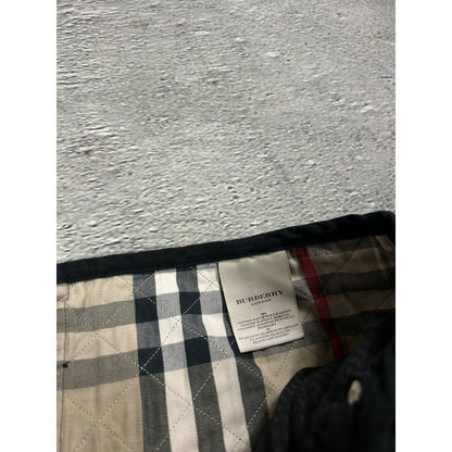 Burberry black mini skirt nova check