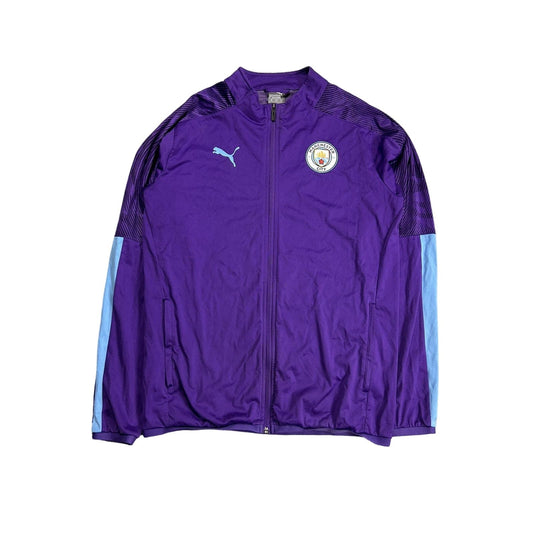 Puma vintage purple track jacket Manchester City