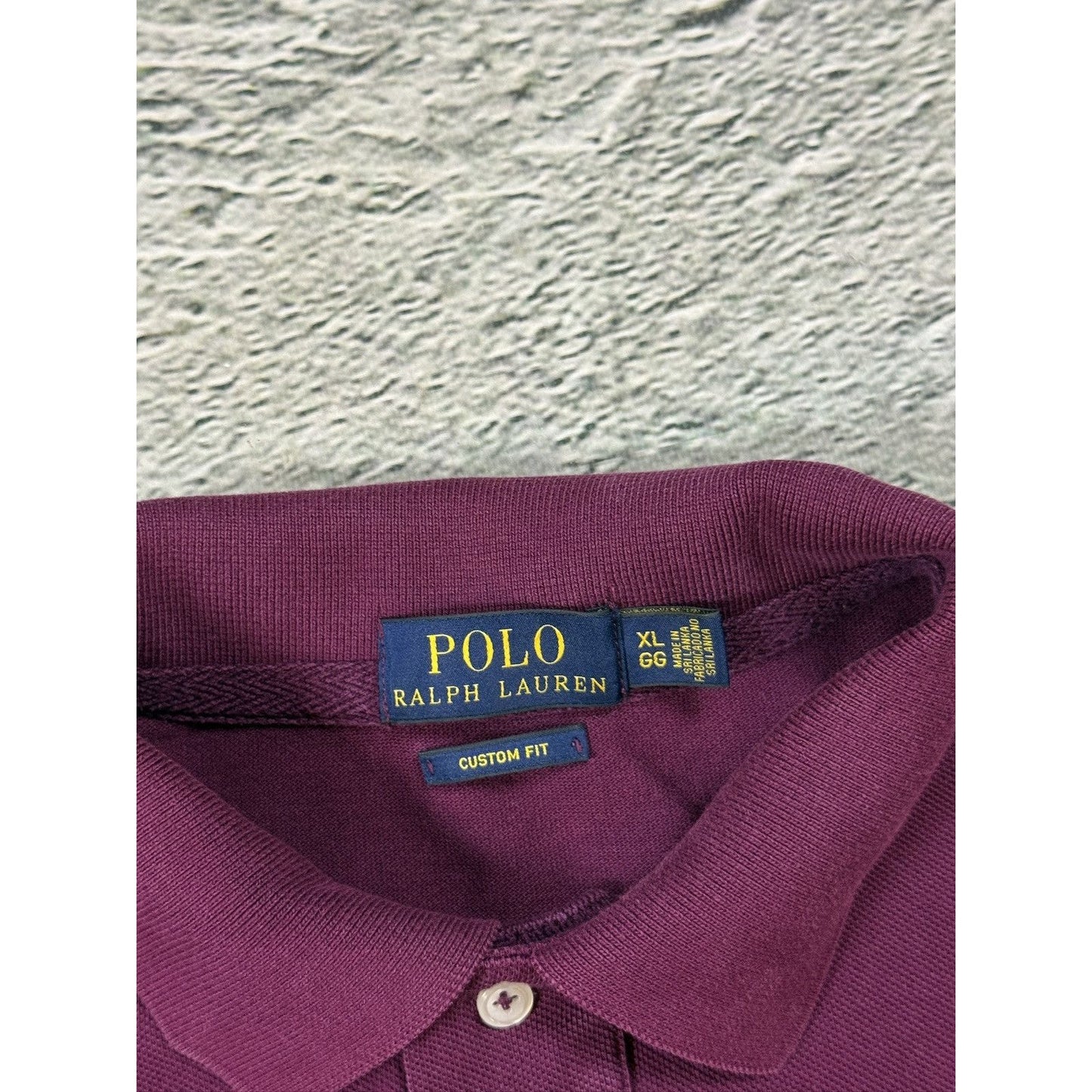 Chief Keef Polo Ralph Lauren vintage purple cherry big pony