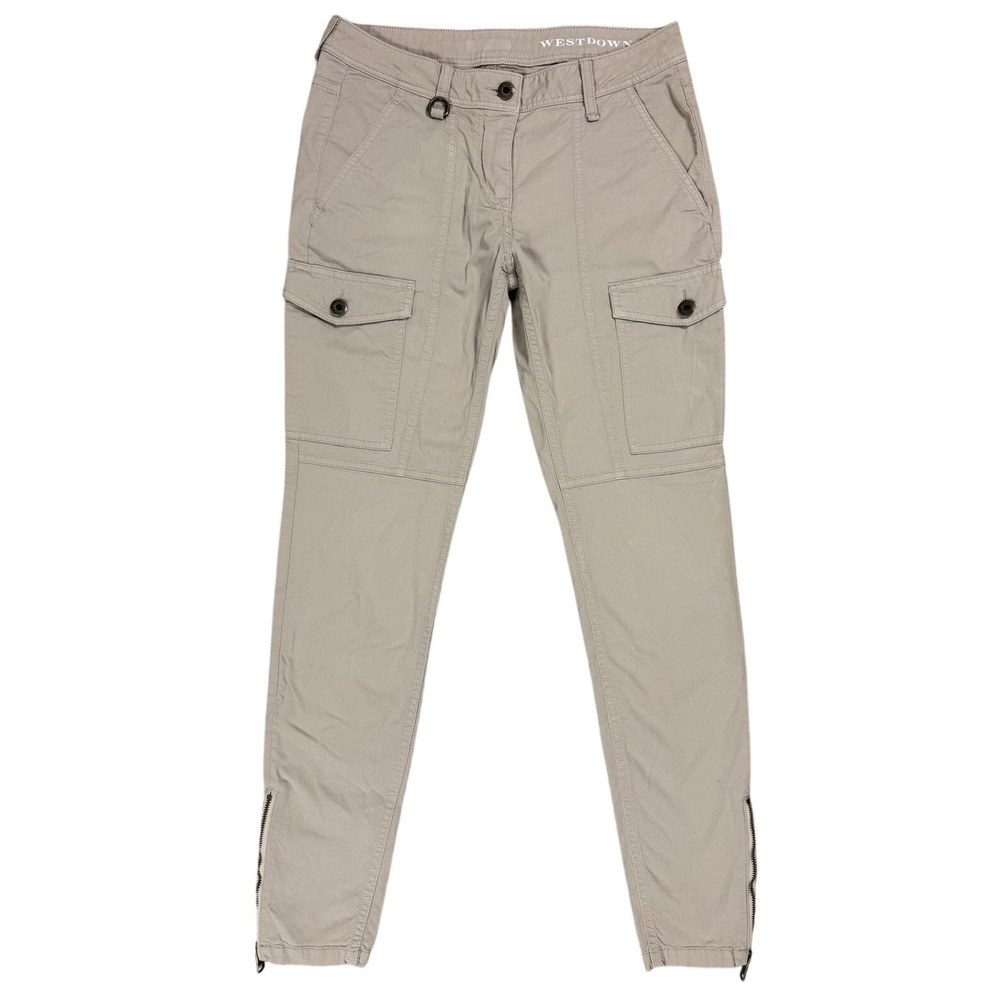 Burberry skinny cargo pants beige Brit