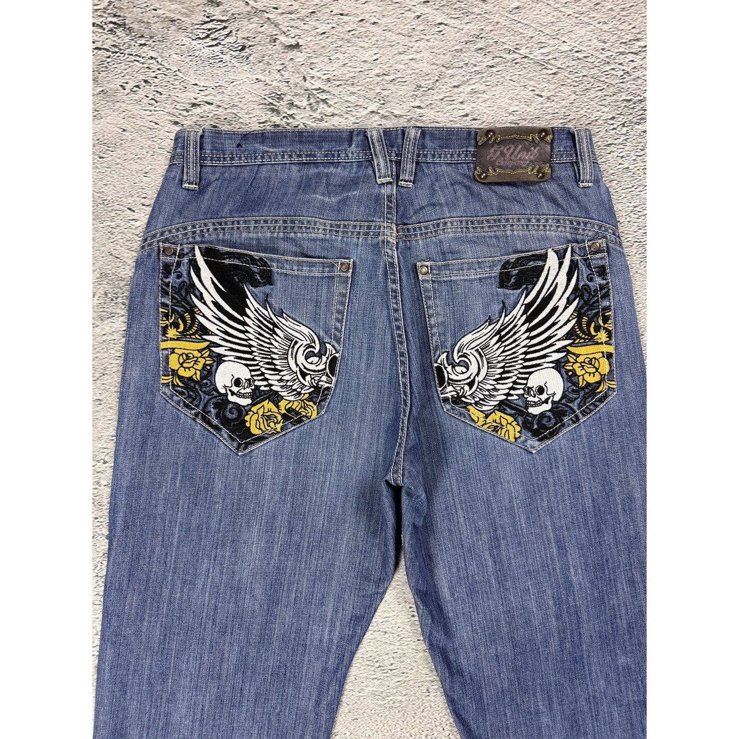 G-Unit Jeans vintage embroidery hip hop denim baggy