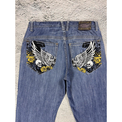 G-Unit Jeans vintage embroidery hip hop denim baggy