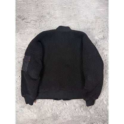 Alpha Industries sherpa bomber jacket