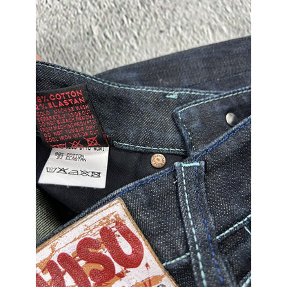 Evisu EU ED jeans vintage slim Geisha Y2K