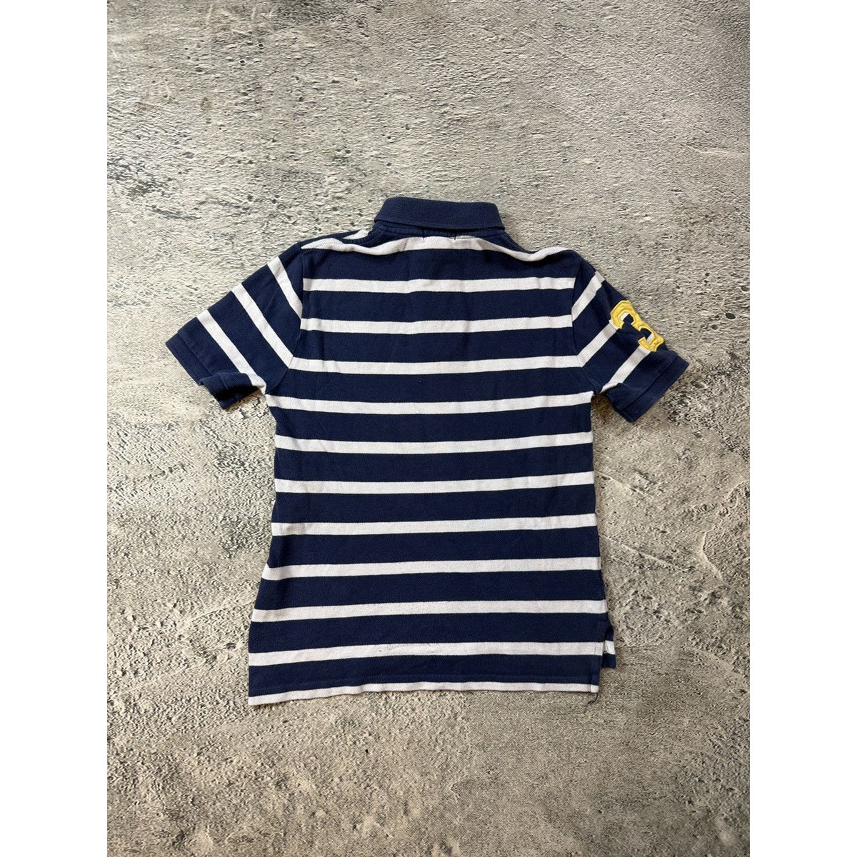Chief Keef Polo Ralph Lauren big pony striped navy white