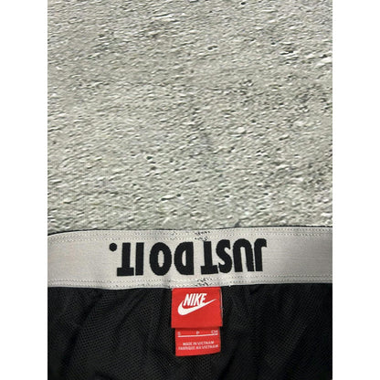 Nike vintage black track pants nylon drill Y2K