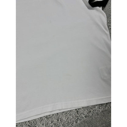 Moncler Polo Shirt White T-shirt small logo on the sleeve