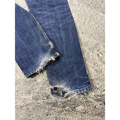 Evisu Deluxe jeans vintage Tissu Du Japon denim pants selvedge