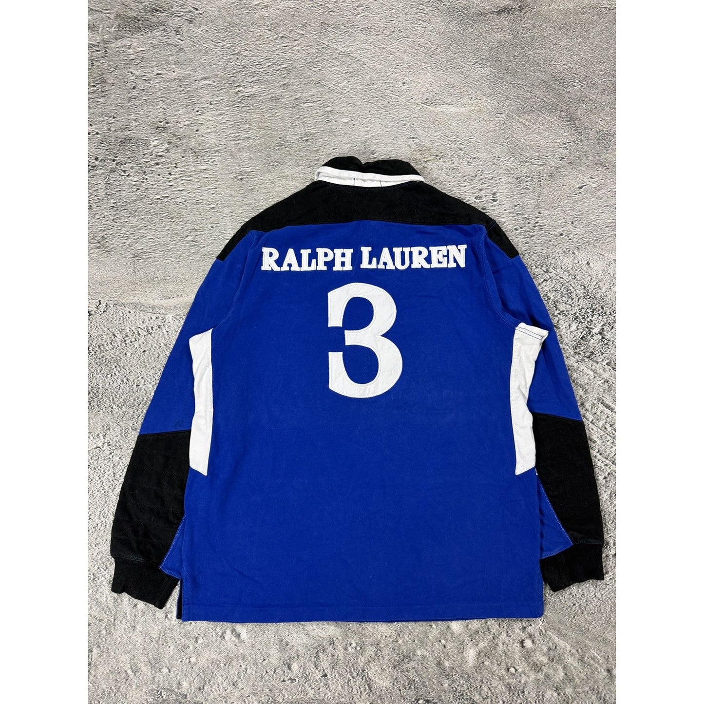 Chief Keef Polo Ralph Lauren big logo blue black white