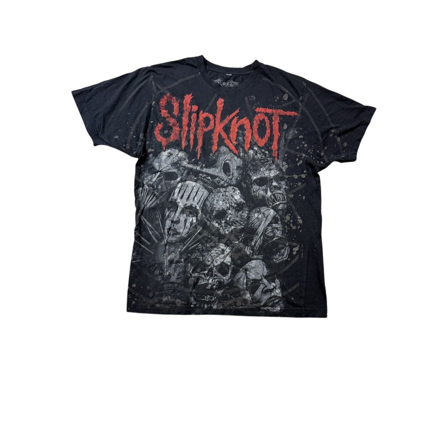 SlipKnot Graphic Vintage T-Shirt Black Band metal